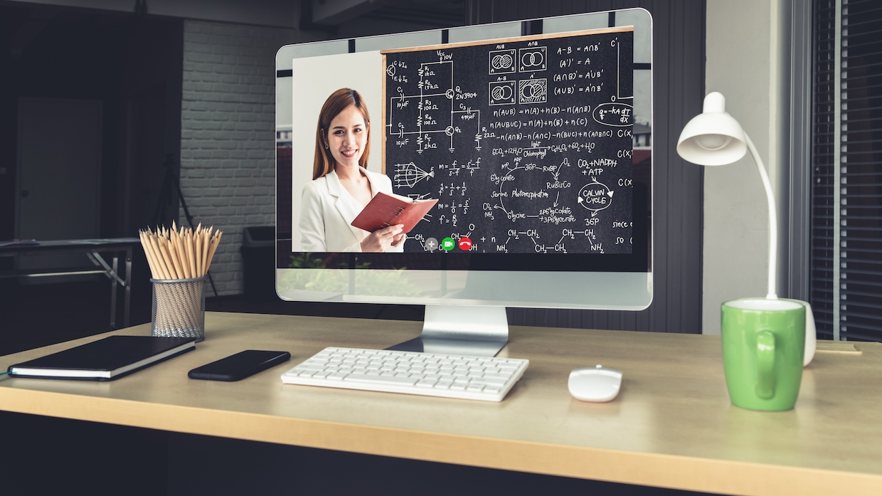 E-learning video content