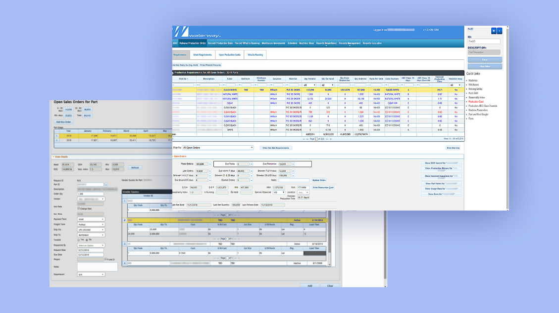 ERP system