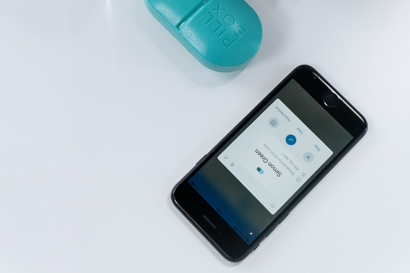 The major features of app to keep track of taking pills