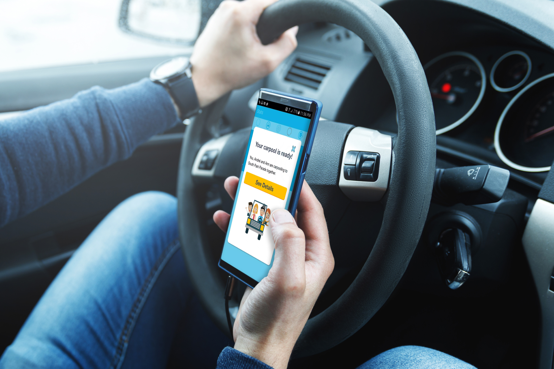 Case Study: Cross-platform Carpooling Mobile Application