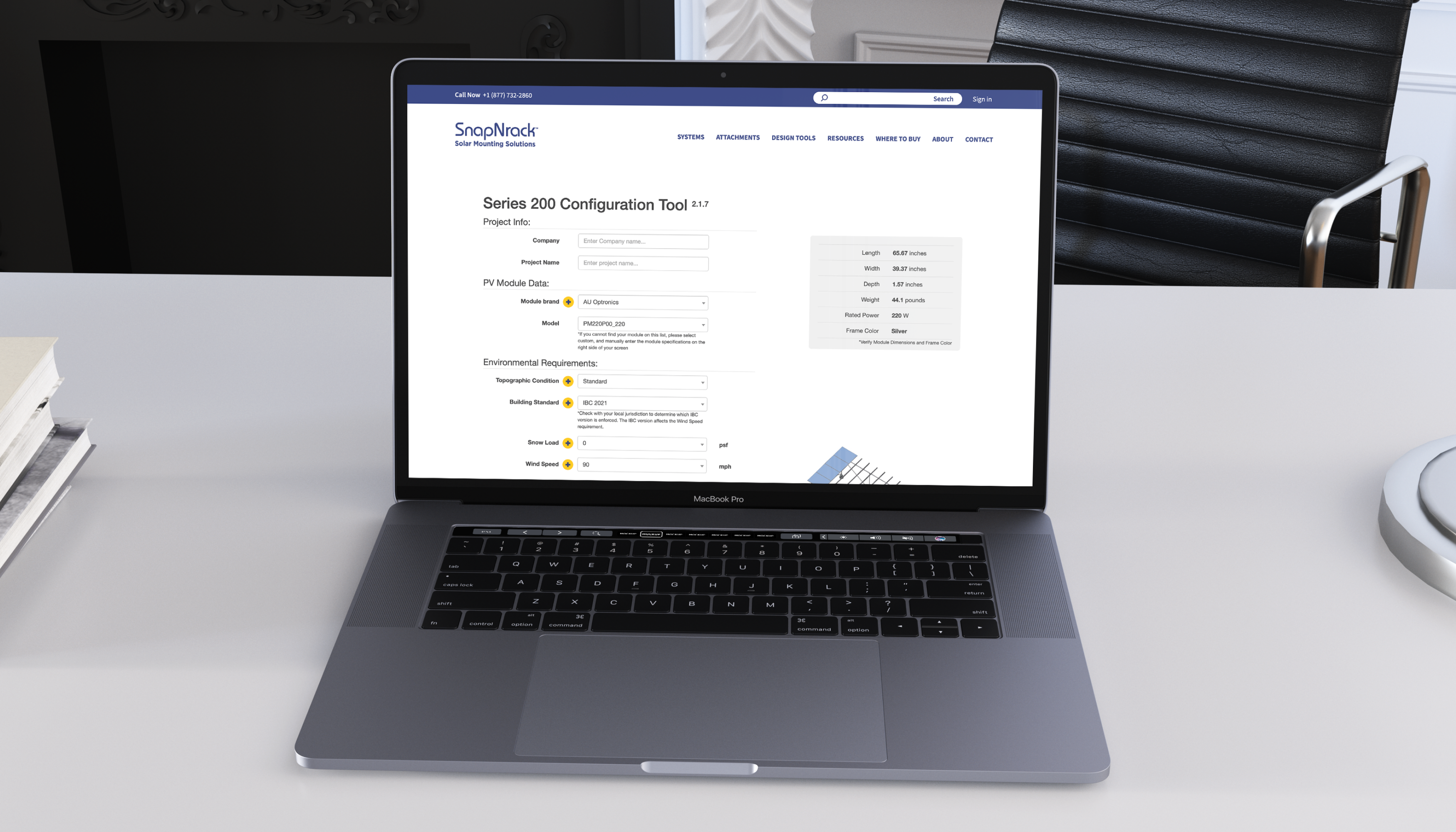 Snapnrack web app