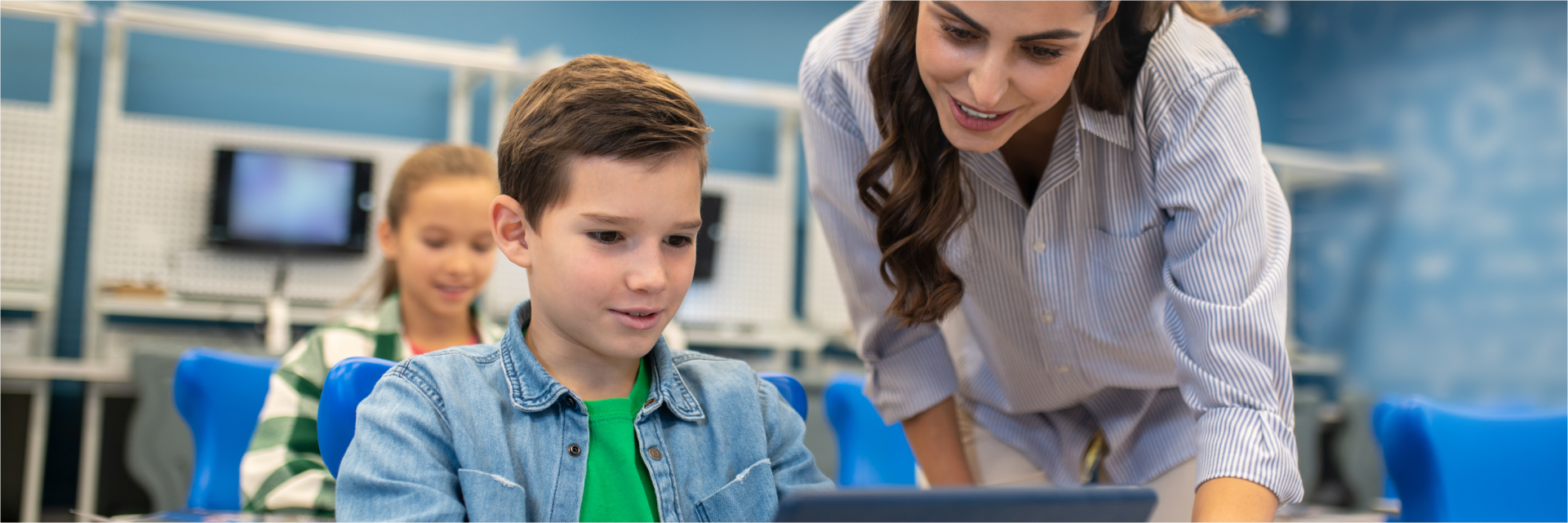 Enhancing learning experience with a child-friendly platform