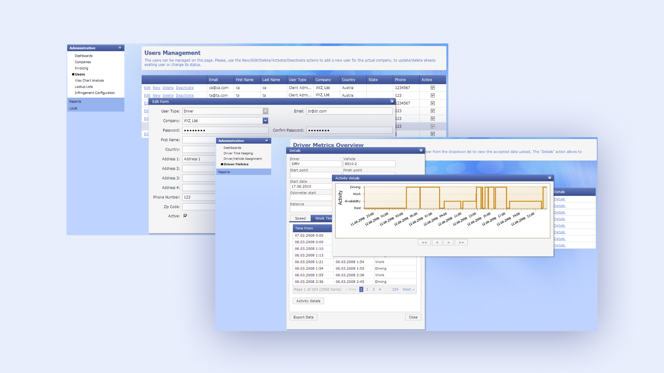 tachograph software