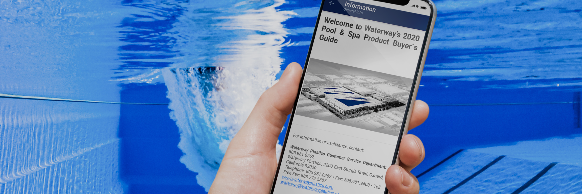 Case Study Waterway pool and spa catalog EffectiveSoft