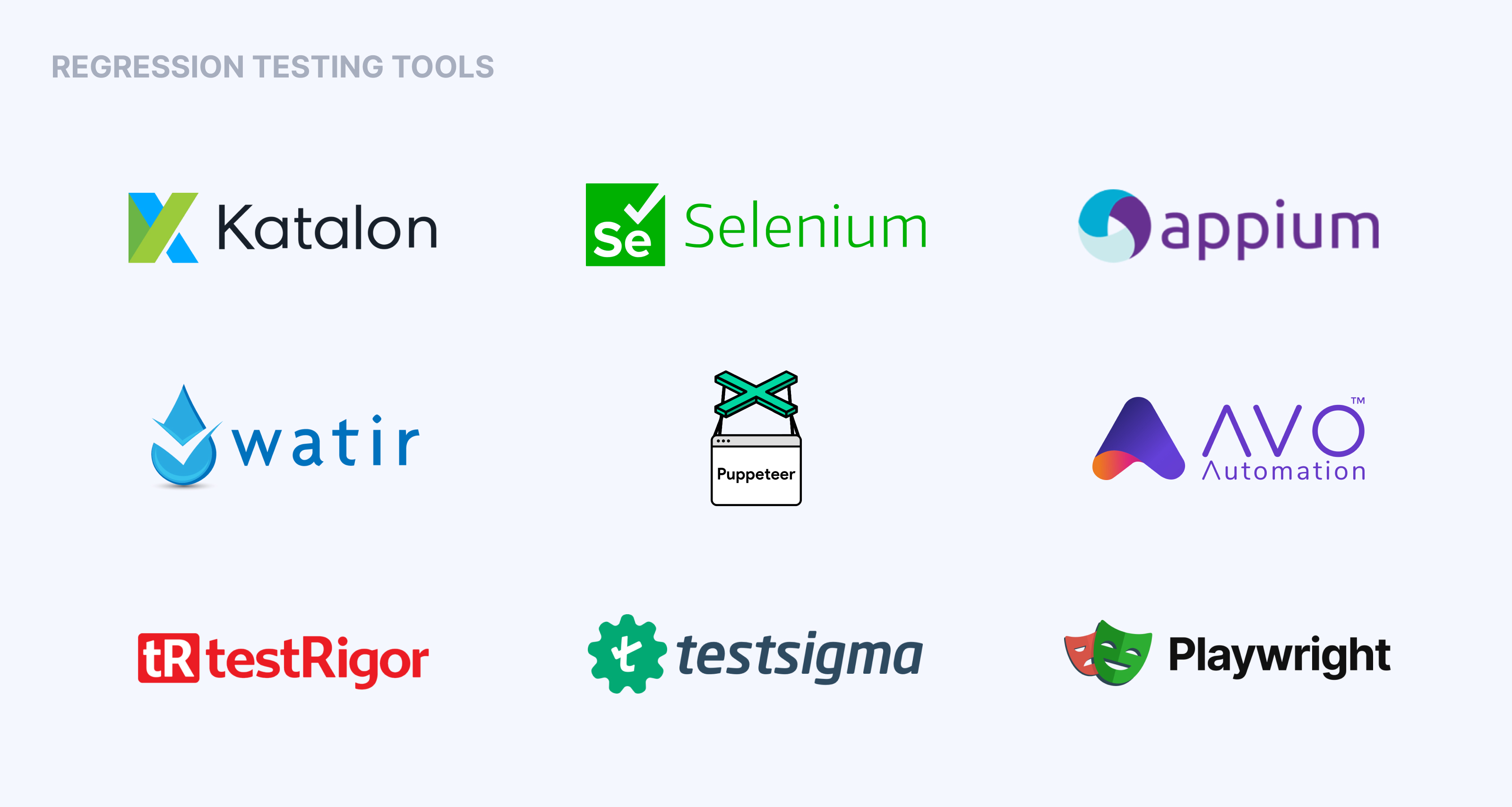 best regression testing tools